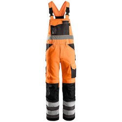 0113 Spodnie Odblaskowe z szelkami, EN 20471/2 (kolor: pomarańczowo-czarne) Snickers Workwear