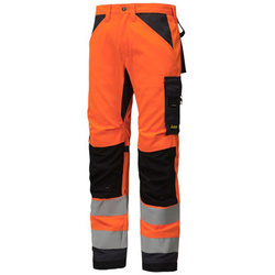 6331 Spodnie Odblaskowe AllroundWork+ (kolor pomarańczowy), EN 20471/2 Snickers Workwear
