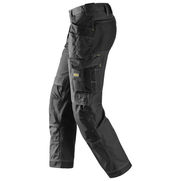 3213 Spodnie Rip-Stop z workami kieszeniowymi (kolor czarny) Snickers Workwear